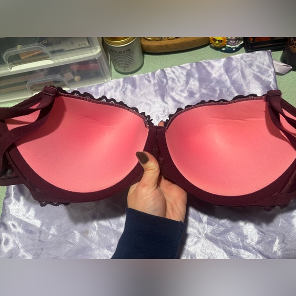 Victoria’s Secret PINK lace Date Push-Up Bra 36DD - Picture 3 of 5